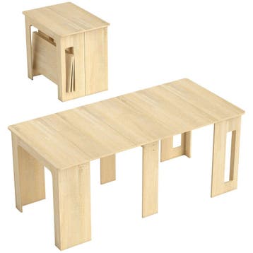 Eettafel, Klaptafel, Uitschuifbare Keukentafel, Eetkamertafe, Verzenden, Nieuw