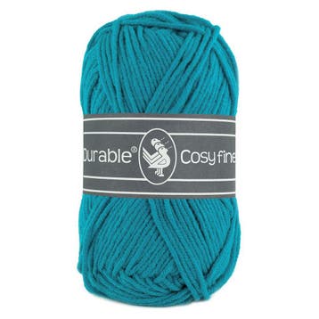 Durable Cosy Fine - 371 turquoise - Katoen/Acryl Garen, Ophalen of Verzenden, Nieuw