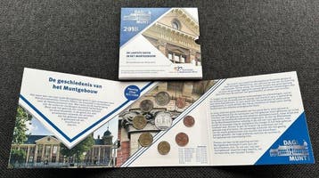 Nederland. Year Set (BU) 2018 Dag van de Munt met zilveren