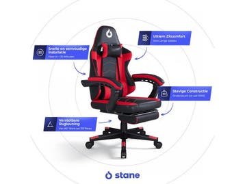 Stane Verstelbare Ergonomische Gamestoel - Gaming Chair -, Verzenden, Zo goed als nieuw