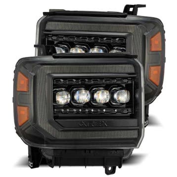 AlphaRex 14-18 GMC Sierra NOVA LED Proj Headlights Plnk, Ophalen of Verzenden, Nieuw