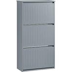 2dekans | SoBuy - Schoenenkast - Grijs - 61x26x120 -, Ophalen of Verzenden, Zo goed als nieuw