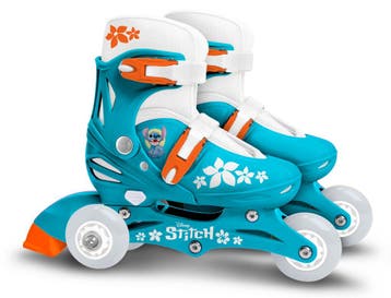 Verstelbare 2-in-1 3-wiel skates STITCH maat 27-30, Kinderen en Baby's, Speelgoed | Buiten | Rolschaatsen, Ophalen of Verzenden