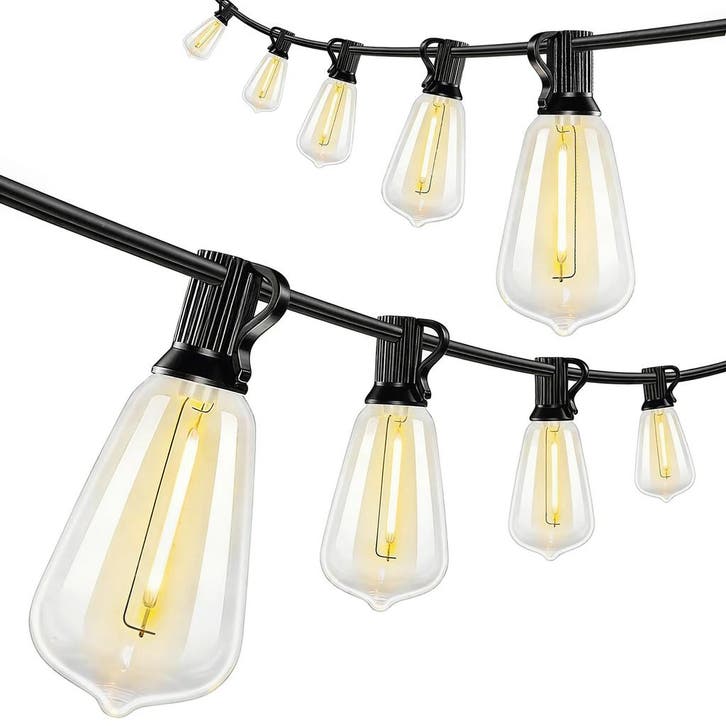 50 LED Gordijnlichten, 18 M Verbindbare Lichtslinger, IP44 S, Huis en Inrichting, Woonaccessoires | Kussens, Nieuw, Verzenden