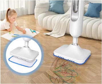 Stoomreiniger 12-in-1 – Stoommop met Handstomer, Verzenden