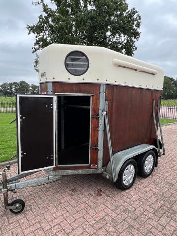 Leuke Hati 1,5 Paards Trailer!, Dieren en Toebehoren, Ophalen, Zo goed als nieuw, 1½-paards trailer