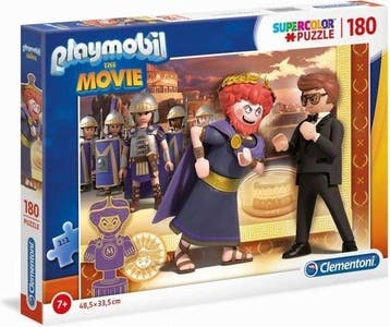 Playmobil the movie - puzzel 180 stukjes - Clementoni, Verzenden, Nieuw