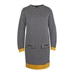 Ana Alcazar • zwart zilveren jurk • 36, Kleding | Dames, Jurken, Verzenden, Zwart, Nieuw, Maat 36 (S)