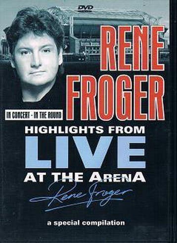 Rene Froger - In concert in the round (dvd tweedehands film), Ophalen of Verzenden, Zo goed als nieuw