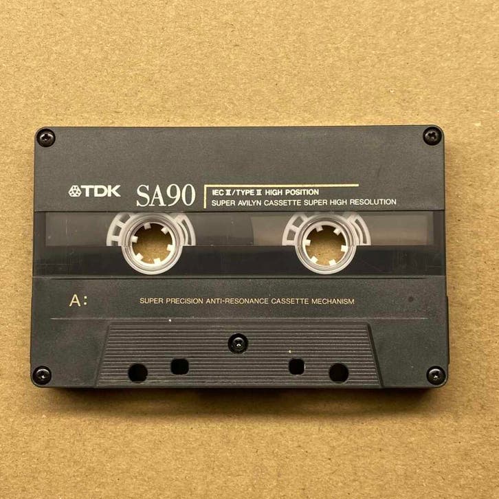 TDK SA90 onbespeeld gebruikt (Cassette band), Cd's en Dvd's, Cassettebandjes, Ophalen of Verzenden