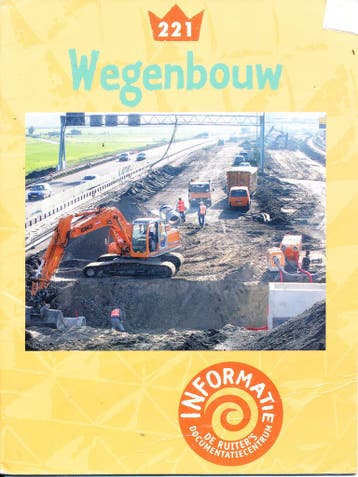De Ruiters informatie 221 Wegenbouw, Boeken, Verzenden, Nieuw