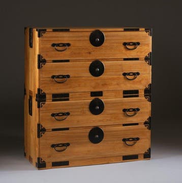 Kabinet - IJzer, Hout - Japan - ladekast