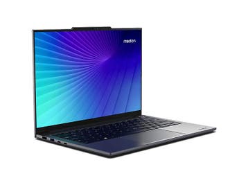 Medion - Signium 14 S1 Md600002 - 14 inch - Galaxy Grey, Computers en Software, Qwerty, Verzenden, Minder dan 2 Ghz, Beeldschermdiagonaal (cm/inch)->35.5 cm / 14 inch