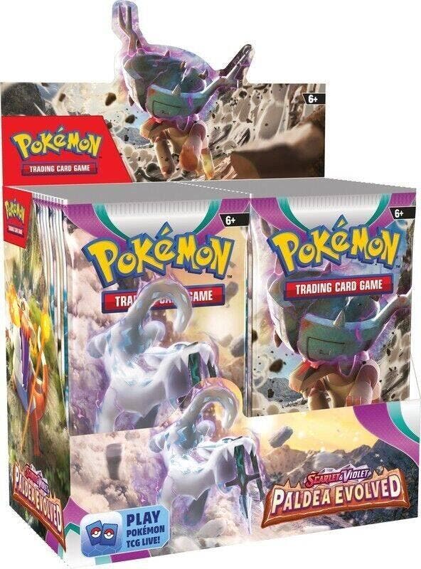 Paldea Evolved Booster Box, Hobby en Vrije tijd, Verzamelkaartspellen | Pokémon, Losse kaart, Nieuw, Foil, Ophalen of Verzenden