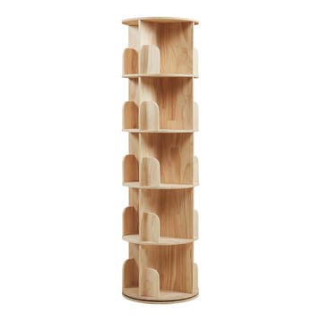 Kinderboekenkast Chasek 157xØ44 cm naturel [en.casa], Kinderen en Baby's, Verzenden, Nieuw