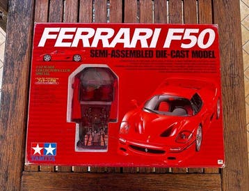 Tamiya 1:12 - Modelauto - Ferrari F50 - Gedeeltelijk in, Nieuw
