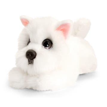 Keel Toys Westie knuffel - pluche - wit - 25 cm, Verzenden, Nieuw