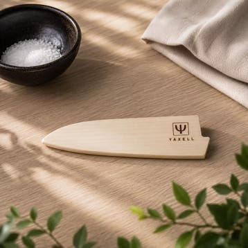 Yaxell Katana Mesbeschermer voor Universeelmes 12 cm – Es., Ophalen of Verzenden, Nieuw, Hout