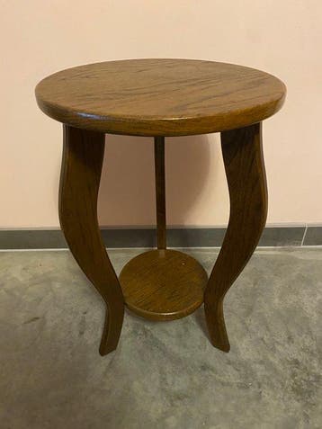 Bijzettafel - Hout - Bijzettafeltje-eik