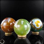 Achat Kugel Set – gebalanceerde variëteit in uitzonderlijke