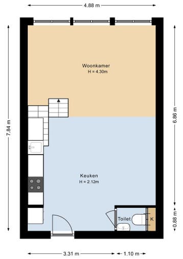 Te huur: Appartement Oudenoord in Utrecht, Utrecht, Appartement, Utrecht