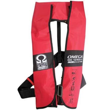 275N omega inflatable + harnas, Watersport en Boten, Ophalen of Verzenden, Nieuw, Zeilboot of Motorboot