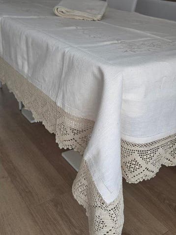 Tafelkleed (13) - 260 cm - 165 cm - Tafelkleed en 12