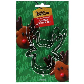 Wilton Uitsteekvormpjes Nesting Rendier Set/3, Verzenden, Nieuw