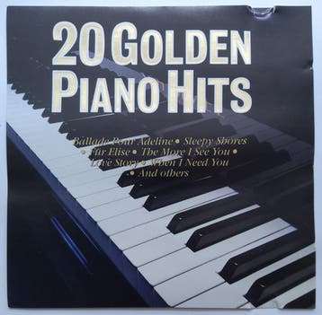 Unknown Artist - 20 Golden Piano Hits, Ophalen of Verzenden, Gebruikt