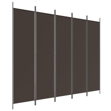 Kamerscherm 5 panelen 250x200cm - 52% korting, Huis en Inrichting, Ophalen of Verzenden, Gebruikt
