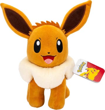 Pokemon - Eevee Knuffel (30cm) | Pokémon - Hobby Artikelen, Kinderen en Baby's, Speelgoed | Knuffels en Pluche, Verzenden, Nieuw