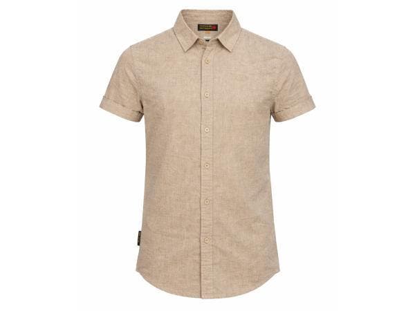 Veiling - Norlund Cran Linnen Shirt Beige - XXL, Kleding | Heren, Overhemden