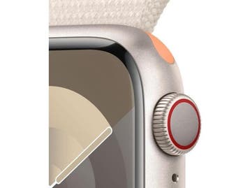 Apple Watch Series 9 - 41mm - Aluminium - Sterrenlicht - GPS, Verzenden, Zo goed als nieuw, Apple