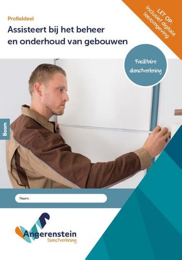 Angerenstein Facilitaire dienstverlening profi 9789037266856, Boeken, Schoolboeken, Zo goed als nieuw