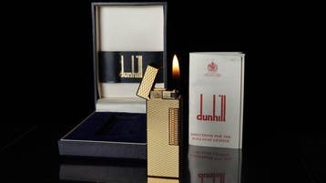 Dunill - Basket Pattern Rollagas Lighter - Zonder, Nieuw