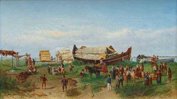 Gaetano Fasanotti (1831–1882) - Il ritorno dalla pesca