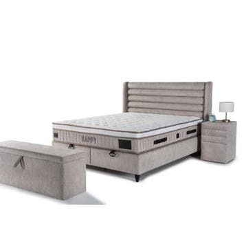 Boxspring HAPPY met opbergfunctie, Ophalen of Verzenden, Nieuw, Tweepersoons
