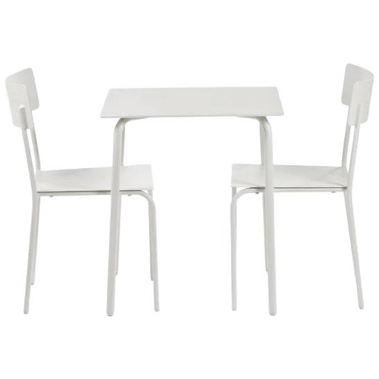 Serax August Tuinset: Eettafel S + Stoelen S – Aluminium, Tuin en Terras, Tuinsets en Loungesets, Tuinset, Nieuw, Aluminium, Ophalen of Verzenden