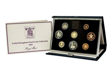 Verenigd Koninkrijk. Proof Set 1983 (Zonder minimumprijs)