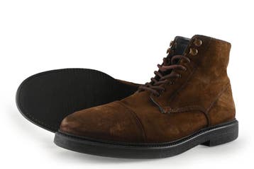 Manfield Veterboots in maat 47 Bruin, Manfield, Bruin, Verzenden, Boots