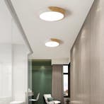 Lumière Plafondlamp – Minimalistische LED-Plafondlamp Hout, Verzenden, Nieuw, Hout
