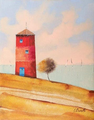 Guido Borelli (1952) - torre rossa