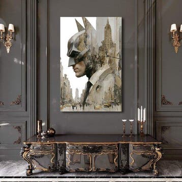 Canvas Fit - Alberto Ricardo - Batman: La sombra que protege, Nieuw