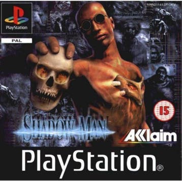 Shadow Man (Beschadigd Hoesje) (PS1 Games), Ophalen of Verzenden, Zo goed als nieuw