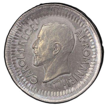 Roemenië. Carol I. 50 Bani 1914 / Sch/St 072 Var Pb Essai PE