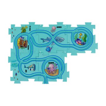 Kruzzel Educatieve puzzel speelmat met onderwater thema v..., Kinderen en Baby's, Speelgoed | Overig, Ophalen of Verzenden, Nieuw