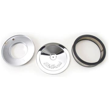 Edelbrock Air Cleaner Pro-Flo Series Round Steel Top Paper, Ophalen of Verzenden, Nieuw