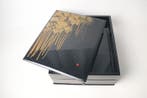 Gouden Bamboe Lak Documentendoos - Traditioneel Japans