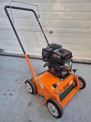 Verticuteermachine 45cm. Eliet met benzine motor zgan., Ophalen, Nieuw, Eliet