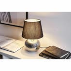 Pauleen Touch of Silver - Tafellamp | Zwart/Zilver | Kera..., Huis en Inrichting, Ophalen of Verzenden, Nieuw